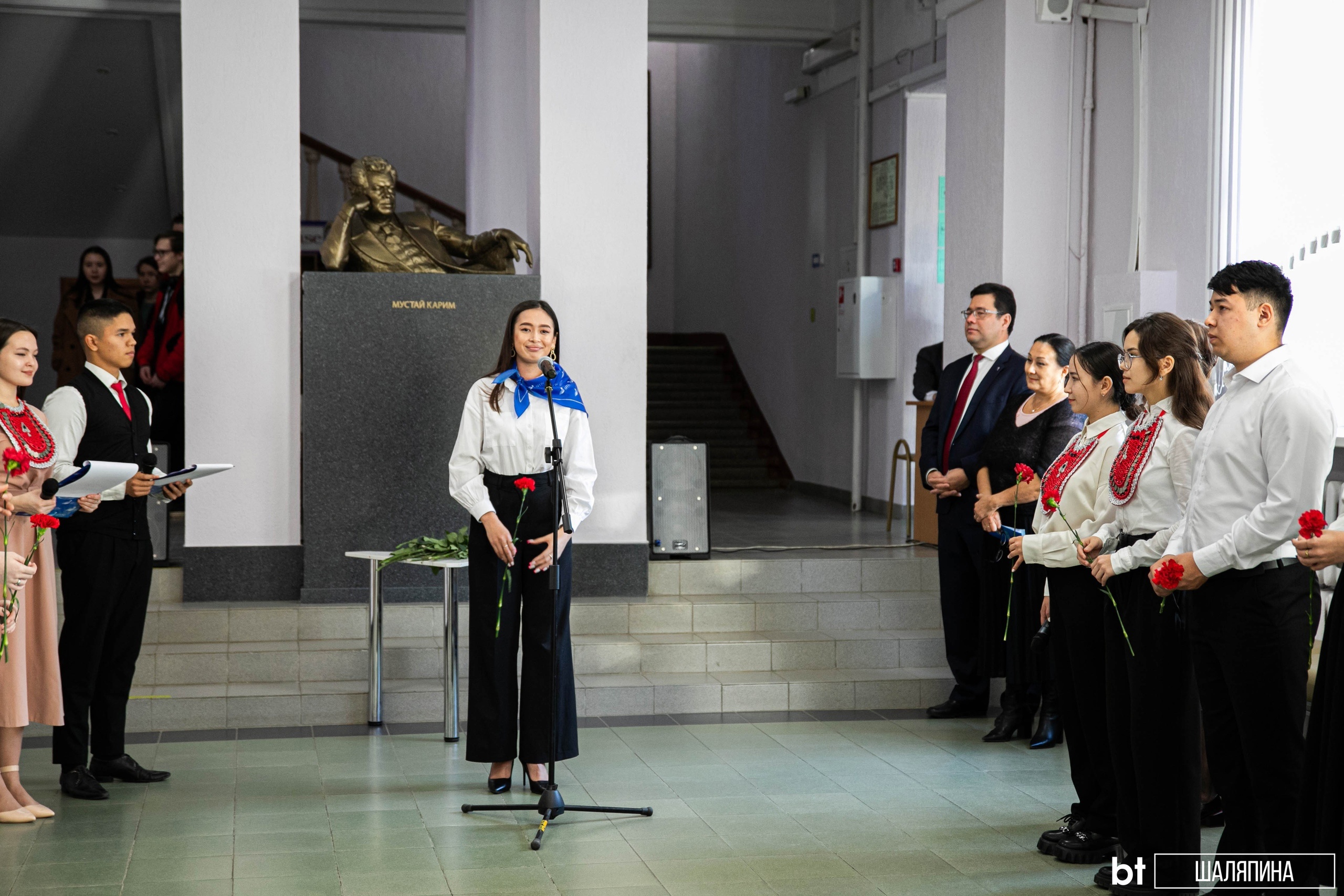 В БГПУ имени Акмуллы отметили день рождения Мустая Карима | 20.10.2023 |  Новости Уфы - БезФормата